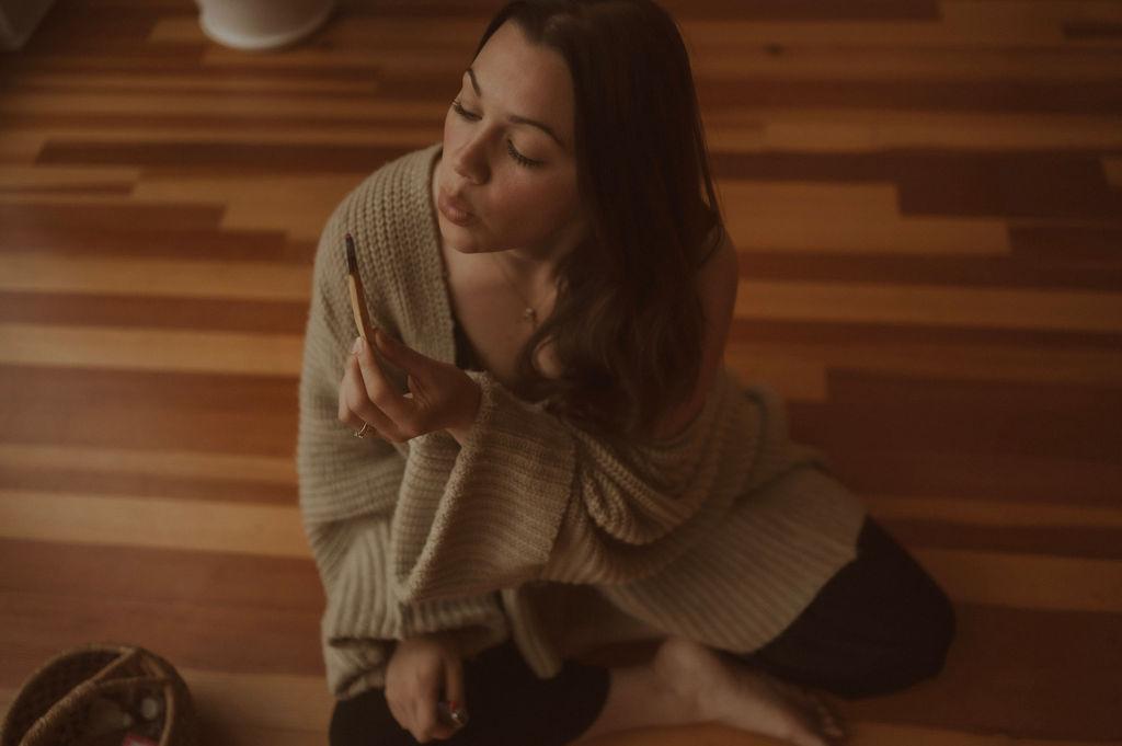 Katy Gennaro — yoga teacher, artist, and founder of Receptive Giving